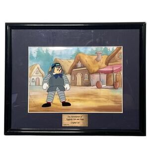 The Adventures Of Raggedy Ann And Andy Original Cel COA - Warrior Star Adventure